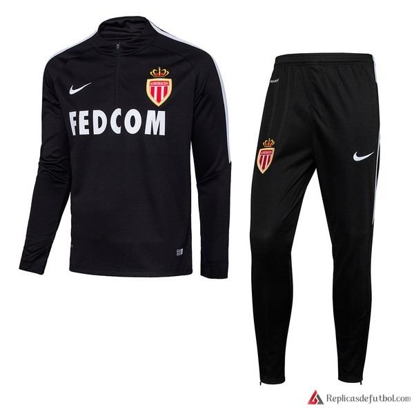 Chandal AS Monaco 2017-2018 Negro